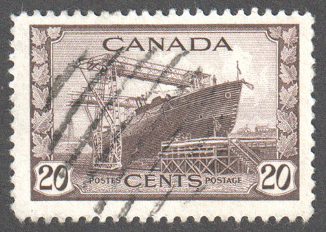 Canada Scott 260 Used F - Click Image to Close